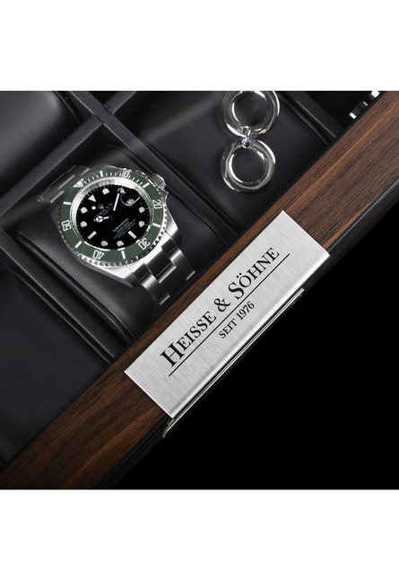 Uhrenbox Monteray 8+ - Walnuss Seidenmatt