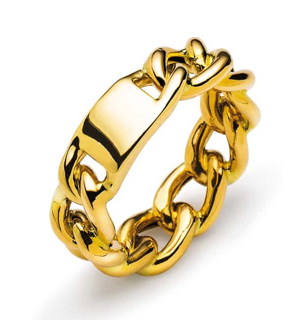 Ring Gelbgold 750 Infinity