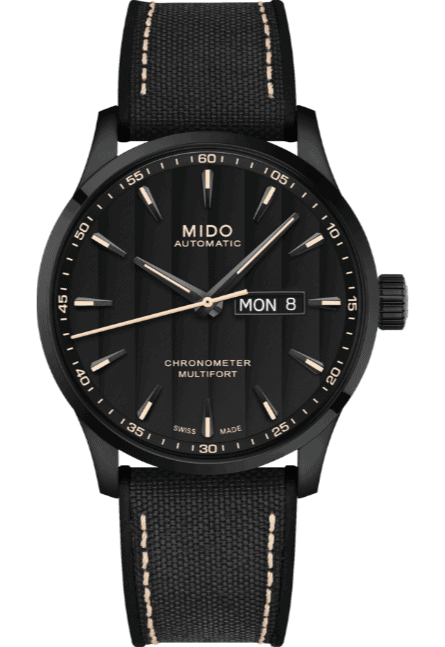 Mido Multifort Chronometer schwarz
